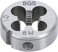 BGS Filière de filetage - M9 x 1,0 x 25 mm 1900-M9X1.0-S