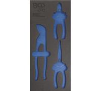 BGS Garniture pour servante d'atelier 1/3 vide pour art. 4042 - 4042-1
