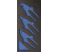 BGS Garniture pour servante d'atelier 1/3 vide pour art. 4125 - 4125-1
