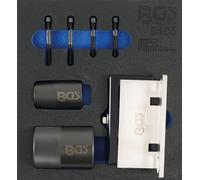 BGS 9605 | Insert de servante d’atelier 1/6 : Jeu d’outils de calage d’arbre à cames et d'outils pour joint de vilebrequin | pour Ford, Volvo 2.5 Turbo