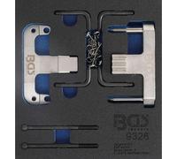 BGS Garniture pour servante d'atelier 1/6 : Jeu d'outils de réglage de moteur pour Mercedes-Benz / Chrysler - 9326