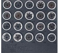 BGS Garniture pour servante d'atelier 1/6 : Jeu d'outils pour serrures de jantes pour VAG 20 pièces - 8963