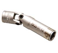 BGS Insert d'articulation de bougie de préchauffage Entraînement hexagonal Carré intérieur 10 mm (3/8") SW 12 mm - 2983