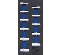 BGS Insert de servante d'atelier 1/3 : Douilles pour clé, six pans | 10 mm (3...