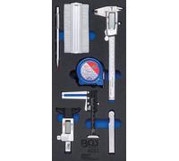 BGS Insert de servante d'atelier 1/3 : Jeu d’outils de mesure | 7 pièces