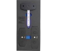 BGS 6680 | Insert de servante d'atelier 1/3 : Jeu d’outils repousse-pistons | avec fonction cliquet