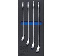 BGS Insert de servante d'atelier 1/3 : Jeu de clés mixtes | 24 - 32 mm | 4 pi...