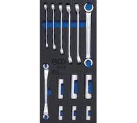 BGS Insert de servante d'atelier 1/3 : Jeu de douilles de clé polygonale ouve...