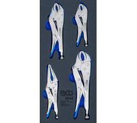 BGS Insert de servante d'atelier 1/3 : Pinces-étaux | 4 pièces