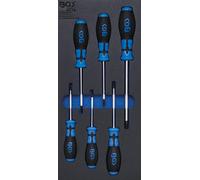 BGS Insert de servante d'atelier 1/3 : Tournevis profil T (pour Torx) | 6 pièces