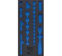 BGS Insert de servante d'atelier 1/3, vide | pour art. 4052