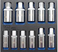 BGS Insert de servante d'atelier 1/6 : Jeu d’extracteurs de goujon | 5 - 16 m...