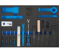 BGS Insert de servante d'atelier 3/3 : Jeu de crochets, de coins de montage e...