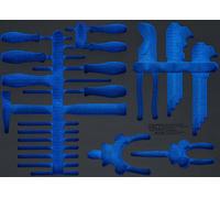 BGS Insert de servante d'atelier 3/3 | vide | pour art. 4038