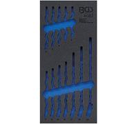 BGS Insert de Servante Vide 1/3 pour Jeu de 12 Clés Mixtes 6 à 22 mm