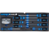 BGS Insert pour art. 3312 : Tournevis, jeu d’embouts et aimant de levage | 41...