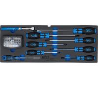 BGS Insert pour art. 3312 : Tournevis, jeu d’embouts et aimant de levage | 41...