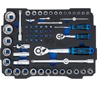 BGS Insert pour Art. BOXSYS1 & 2 : Jeu de douilles | 6,3 mm (1/4") / 12,5 mm ...