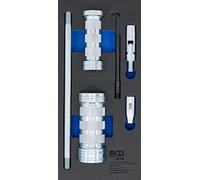 BGS Insert pour servante d'atelier 1/3 : Jeu d'extracteurs d'injecteurs - pour poids lourds 74314