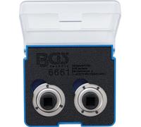 BGS Jeu d'adaptateurs de piston de frein universel avec 2 & 3 goupilles 2pcs - 6661