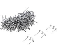 BGS Jeu d'agrafes de réparation - forme ondulée - 0,8 mm - 100 pcs. 73353