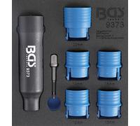 BGS technic Insert de servante d'atelier 1/6 : Jeu de brosses de nettoyage pour goujons et boulons d’écrous de roues BGS Quantité:1