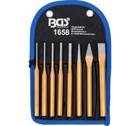 BGS technic KG – Jeu de chasse-goupilles BGS 1658, 150 mm, 8 pièces (avec burins et pointeaux)