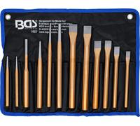 BGS Jeu de chasse-goupilles, burins, pointeaux |12 pièces