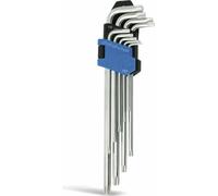 BGS 793 - Jeu de clés allen - extra longues - Profil T (pour Torx) T10 - T50 - 9 pièces