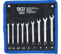 BGS Jeu de clés mixtes | 4 - 10 mm | 9 pièces
