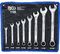 BGS Jeu de clés mixtes | en pouce | 1/8" - 9/16" Withworth | 8 pièces