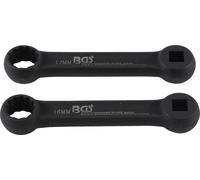 BGS Jeu de clés polygonales pour roulements moteur pour Mercedes-Benz 2 pces - 9524