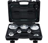 BGS technic BGS Jeu de clés à filtres cloches avec tuyau de vidange de filtre d’huile pour VAG, BMW, Citroën, Peugeot, Ford, Mercedes-Benz, Opel, Volvo 8 pièces Quantité:1