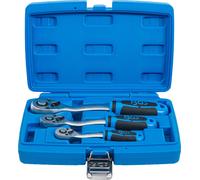 BGS Jeu de cliquets | denture fine | 6,3 mm (1/4") - 10 mm (3/8") - 12,5 mm (...