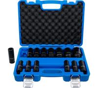 BGS technic KG Jeu de douilles à choc BGS 5207, six pans, 12,5 mm (1/2") 10–32 mm, 14 pièces