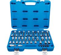 BGS technic Jeu de douilles à embouts 12,5 mm (1/2"), 8 mm (5/16") 49 pièces BGS Quantité:1