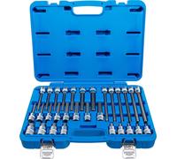 BGS Jeu de douilles à embouts | 12,5 mm (1/2") | six pans intérieurs | 30 pièces