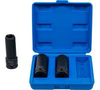 BGS Jeu de douilles de force spéciales entraînement carré intérieur 12,5 mm (1/2") SW 17 / 19 / 21 mm 3pcs - 80003