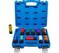 BGS Jeu de douilles de protection 1/2", SW 15 - 27 et vis de roue spéciales 74254