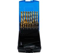 BGS technic KG – Jeu de forets BGS 2040 HSS-G traitement au nitrure de titane 1–10 mm 19 pièces