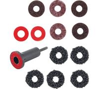 BGS technic Jeu de meules de moyeu pour goujons et boulons d’écrous de roues 14 pièces Kraftmann Quantité:1