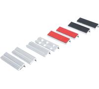 BGS Jeu de mors de protection pour étau | aluminium | 100 mm | 8 pièces