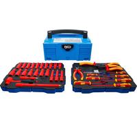 BGS Jeu de pinces / tournevis et clés à douille VDE BGS systainer® 36 pièces - 70230