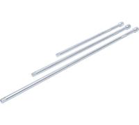 BGS Jeu de rallonges 12,5 mm (1/2 pouce) 450 / 600 / 750 mm 3 pièces