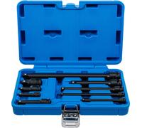 BGS Jeu de rallonges à choc | 6,3 mm (1/4") / 10 mm (3/8") / 12,5 mm (1/2") |...