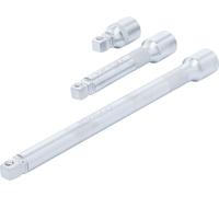 BGS Jeu de rallonges basculants | 12,5 mm (1/2") | 50 / 125 / 250 mm | 3 pièces