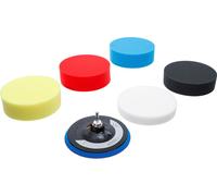 BGS Jeu d'éponges de polissage Ø 150 mm 6 pces - 74379