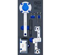 BGS 9738 | Insert de servante d'atelier 1/3 : Coffret de calage | pour Ford 2.5, Volvo 1.6 - 2.5 & 2.4D