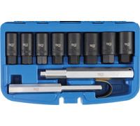 BGS Kit de démontage de serrure de jante, 10 pièces 8656 (Kit de démontage de serrure de jante)