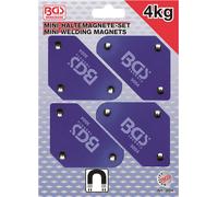 BGS Kit de mini-supports magnétiques 45°-90°-135° 4-pièces 3004